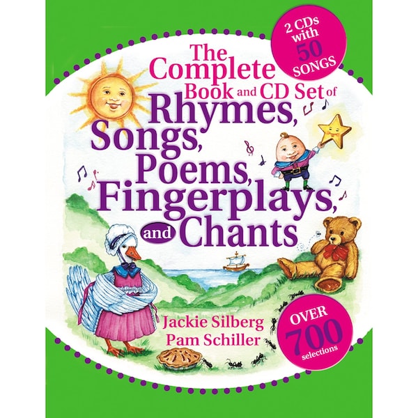 Gryphon House The Complete Book + CD of Rhymes, Songs, Poems, Fingerplays, Chants 18492 - main